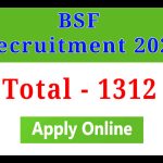 BSF Recruitment 2022🎖️🪖1312 Vacancies apply now 🖥️👨‍💻